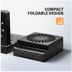 Stacja dokująca Axagon AXAGON ADSA-M2C44, stacja dokująca USB4 dla 4× dysków M.2 NVMe SSD z funkcją klonowania