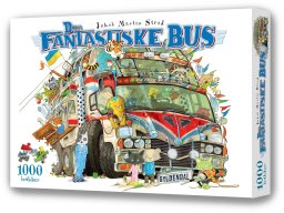 Impronte Edizione Niesamowity autobus puzzle 1000 elementów