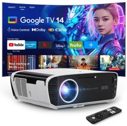 Projektor Medialove LED A9G Pro GTV Certyfikowany Google TV 14 Autofocus