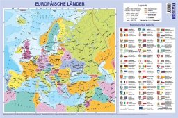Demart Podkładka na biurko Mapa Europy polityczna