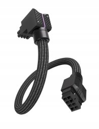 EZDIY-FAB Przewód przedłużacz do GPU 8 Pin RVS EZDIY-FAB Unifas ARGB 30 cm czarny