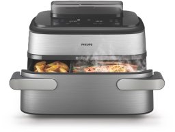 Frytkownica beztłuszczowa Philips Ovi Ultra Dual Basket NA565/02