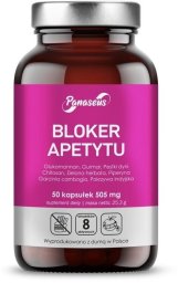 Panaseus PANASEUS_Bloker apetytu suplement diety 50 kapsułek
