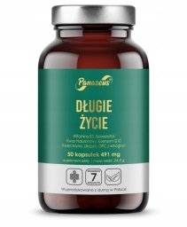 PURASANA (suplementy diety) PANASEUS_Długie Życie suplement diety 50 kapsułek (5904194063689)