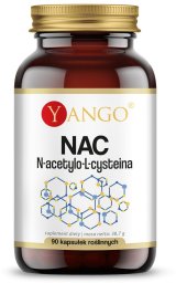 Doctor Life YANGO_NAC - N-acetylo-L-cysteina suplement diety 90 kapsułek