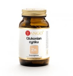 Doctor Life YANGO_Glukonian cynku suplement diety 90 kapsułek