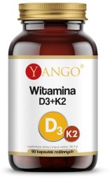 Yango YANGO_Wiamina C z bioflawonoidami + cynk suplement diety 90 kapsułek