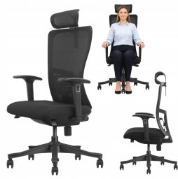 Krzesło biurowe Ergostill Fotel biurowy gamingowy obrotowy regulowany SK5BH Premium