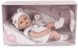 Happy Kiddo Lalka hiszpańska niemowlak Martin akcesoria 42cm