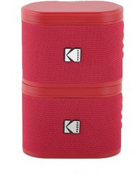 Głośnik Kodak Kodak SoundBrix Dual Red Zestaw 2 Głośników Bluetooth Stereo 50m USB-C