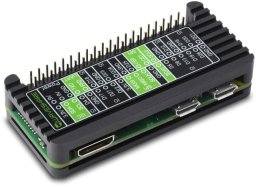 Waveshare Obudowa do Raspberry Pi Zero / Zero W / Zero 2 W - ochronna aluminiowa - Waveshare 23027}