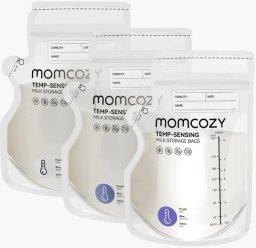 Momcozy Momcozy Breastmilk Bag 60 sztuk | Woreczki do Przechowywania Mleka | z dzióbkiem