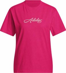 Adidas adidas Cursive Wordmark Graphic fuksja KT2611 XL