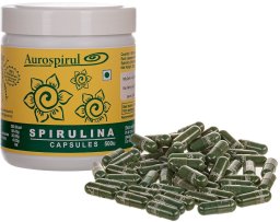 Aurospirul AUROSPIRUL Spirulina (500 kaps.)