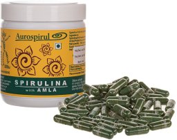 Aurospirul AUROSPIRUL Spirulina z Amlą 500 kaps.