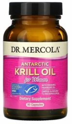 Dr.Mercola DR. MERCOLA Antarctic Krill Oil for Women (90 kaps.)