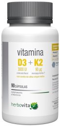 Kenay HERBOVITA Witamina D3 + K2 (90 kaps.)