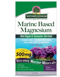 Nature’s Answer NATURE'S ANSWER Marine Based Magnesium - Magnez (90 kaps.)
