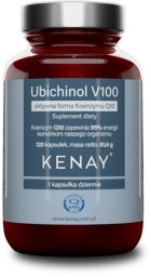 Kenay KENAY Ubichinol Koenzym Q10 V100 (120 kaps.)
