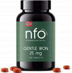 NATURES AID NFO Gentle Iron Żelazo (100 tabl.)