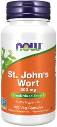 NOW Foods NOW FOODS St. Johns Wort - Wyciąg z dziurawca (100 kaps.)