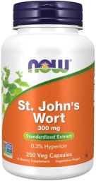 NOW Foods NOW FOODS St. Johns Wort - Wyciąg z dziurawca (250 kaps.)