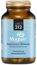 Labs212 LABS212 Magnesium L-Threonate Magtein L-Treonian magnezu 90 kaps.