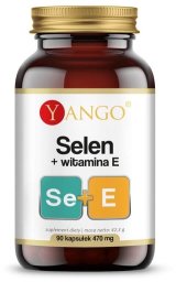 Yango YANGO Selen + witamina E (90 kaps.)