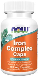 NOW Foods NOW FOODS Iron Complex - Iron Complex (100 kaps.)