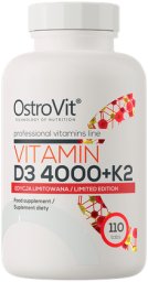 OstroVit Witamina D3 4000 + K2 (110 tabl.)