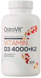 OstroVit OSTROVIT Witamina D3 4000 + K2 (100 tabl.)