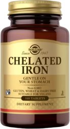 Solgar SOLGAR Chelated Iron Tablets (100 tabl.)