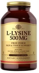 Solgar SOLGAR L-Lysine 500 mg (250 kaps.)