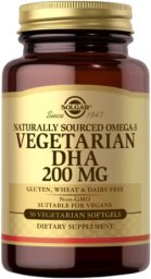 Solgar SOLGAR Omega-3 Vegetarian DHA 200 mg (50 kaps.)