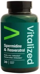 JARROW FORMULAS VITALIZED Spermidine & Resveratrol (30 kaps.)