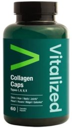 Kenay VITALIZED Collagen Types I, II, V, X (60 kaps.)