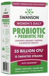 MYVITA SWANSON Women's Daily Probiotic + Prebiotic (60 kaps.)