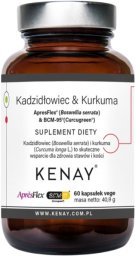 Kenay KENAY Kadzidłowiec & Kurkuma ApresFlex (Boswellia serrata) & BCM 95 (Curcugreen) (60 kaps.)