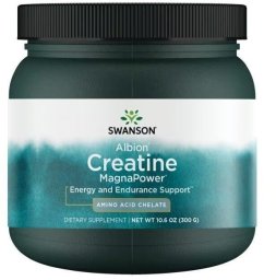 Swanson SWANSON Albion Creatine Magnapower - Kreatyna (300 g)