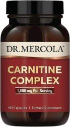 Dr.Mercola DR. MERCOLA Carnite Complex Kompleks karnitynowy 60 kaps.