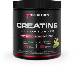 7NUTRITION Creatine Monohydrate Lemon Lime Monohydrat Kreatyny flavor lemon-lime 300 g