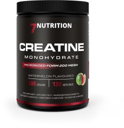 7NUTRITION 7NUTRITION Creatine Monohydrate Watermelon - Monohydrat Kreatyny - smak arbuzowy (500 g)