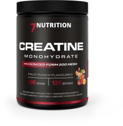 7NUTRITION Creatine Monohydrate Fruit Punch - Monohydrat Kreatyny - owocowy poncz 500 g