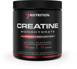 7NUTRITION Creatine Monohydrate Monohydrat Kreatyny smak naturalny 300 g