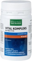 Kruterhaus Sanct Bernhard KG KRAUTERHAUS SANCT BERNHARD Vital kompleks dla mężczyzn (90 kaps.)
