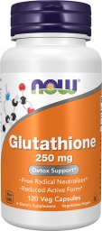 NOW Foods NOW FOODS Glutation 250 mg (120 kaps.)