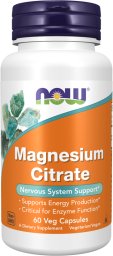 NOW Foods NOW FOODS Magnesium Citrate (60 kaps.)