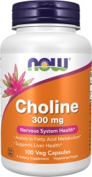 NOW Foods NOW FOODS Cholina 300 mg (100 kaps.)