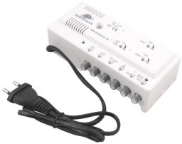 Iskra Zwrotnica antenowa ze wzmacniaczem 3x wejcie VHF-