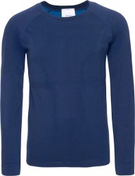Eevi Dziecięca bluzka termoaktywna Martes essentials CRILLO TOP KDB insignia blue rozmiar 122/128